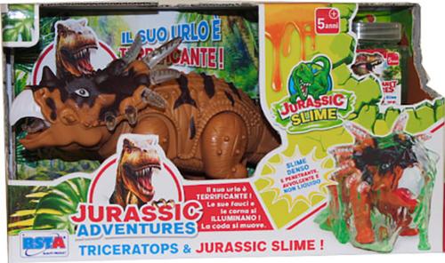 Actual product image Rs Toys Stiracosauro With Jurassic Slime