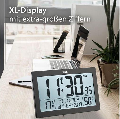 Image du produit ADE Horloge murale radio
