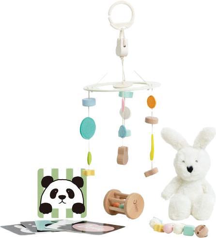 Actual product image Tooky Toy Baby Hello toy box 0-6 months (Hout)