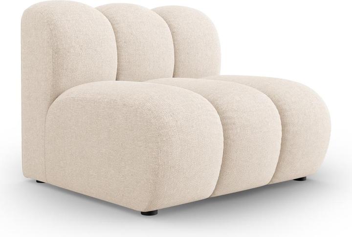 Actual product image Micadoni Modul Armless, "Lupine", 1 Seat, 92x95x70Made in Europe (2 person sofa, 3-seater, 4-seater)
