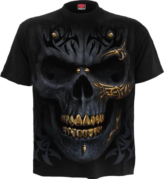 Spiral Black Gold TShirt
