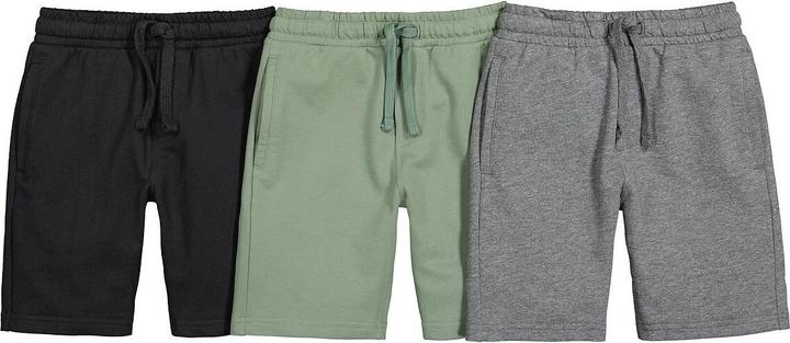 La Redoute Collections 3er-Pack Bermudas aus Sweatware