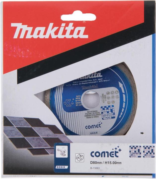 Immagine prodotto Makita Lama da taglio diamantata 80x15 COME