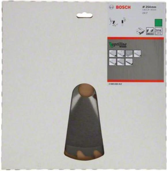 Produktbild Bosch Professional Zubehör PRO Wood Kreissägeblatt, 254 x 2,8 x 30 mm