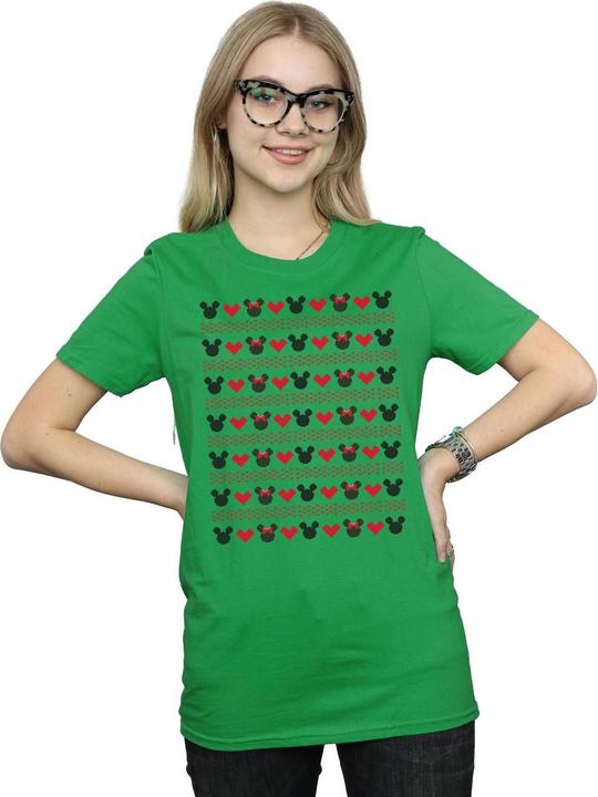 Produktbild Disney Mickey And Minnie Christmas Hearts TShirt (XL)