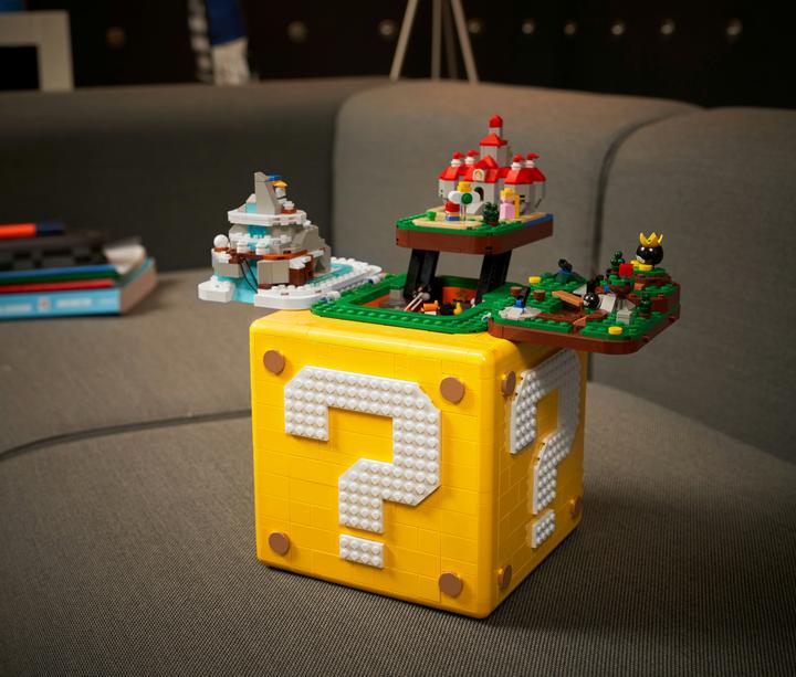 Produktbild LEGO Fragezeichen-Block aus Super Mario 64 (71395, LEGO Seltene Sets, LEGO Super Mario)