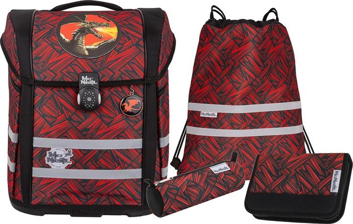 Actual product image Mc Neill Perfecto 5-piece school bag set (22 l)