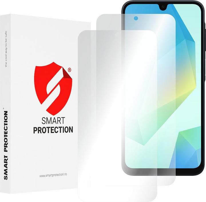 Produktbild Smart Protection - Premium Classic (2 pack) - Samsung Galaxy A16 4G / A16 5G - Clear (2 Stück, Samsung Galaxy A16, Samsung Galaxy A16 5G)
