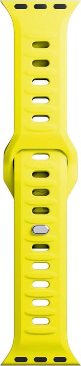 Produktbild 3MK Silicone Watch Strap żółty/yellow dla Apple Watch 42/44/45/49mm (Edelstahl, Silicone)