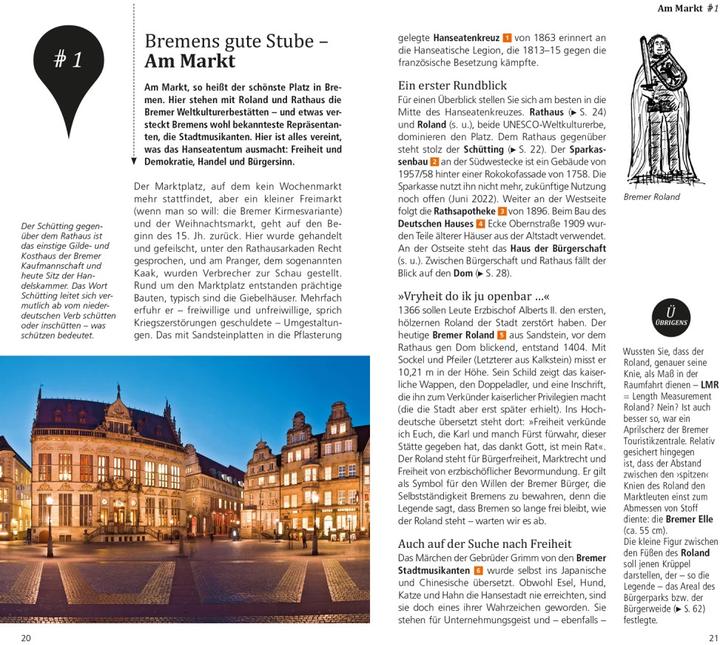 Produktbild direkt Reiseführer Bremen (Deutsch, Britta Rath, 2022)