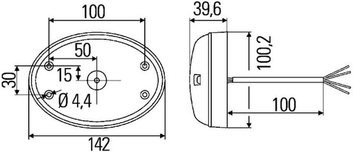 Image du produit Hella Feu arrière LED pour DAF