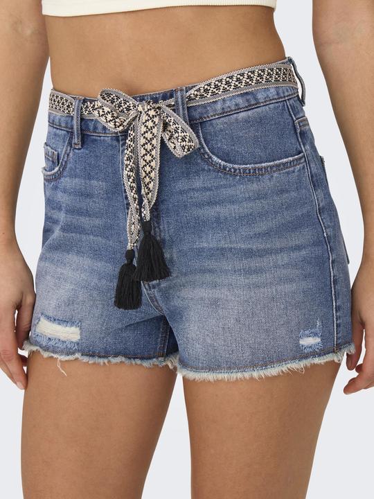 Produktbild JdY JDYBEATE Hohe Taille Skinny Fit Jeans-Shorts Jeans-Shorts (L)