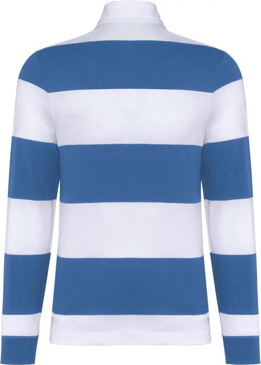 White Stripes, light royal blue
