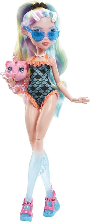 Image du produit Monster High Lagoona Blue Doll With Pet And Accessories (Poupée bleue avec animaux et accessoires)