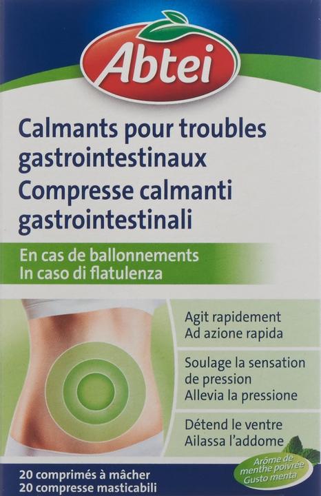 Produktbild Interdelta Magen-Darm Entspannungstabletten (20 Stk) (20 Stück, Tabletten)