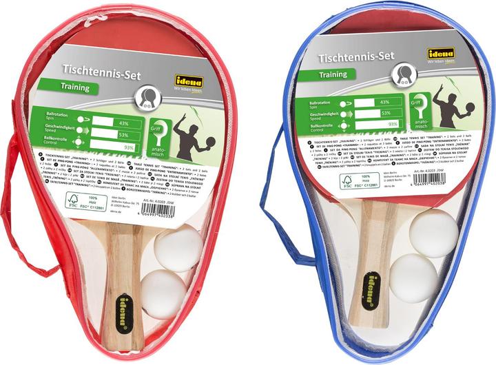 Actual product image Idena Table Tennis Set Training 5 pieces