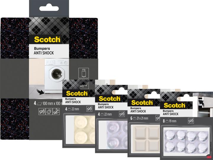 Produktbild Scotch Schutzpuffer (Anschlagdämpfer, 6 Stück)