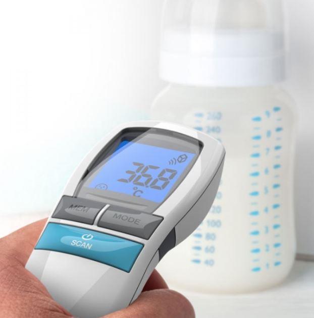 Actual product image Homedics TE-200-EEU No Touch Infrared Thermometer (Non-contact)