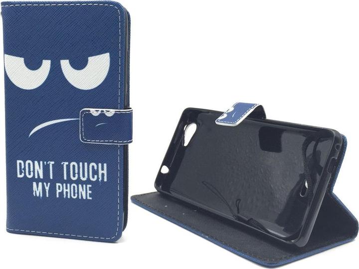 Produktbild König Design Schutz Handy Hülle für Wiko Pulp Fab Case Cover Tasche Wallet Etui Handyhülle (Wiko Pulp Fab)