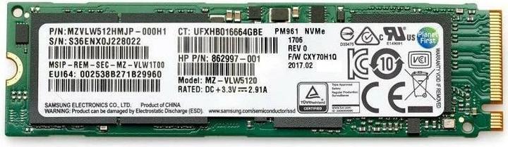 Produktbild HP Value M.2 Z2 Kit (256 GB, M.2 2280)