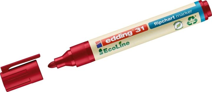 Actual product image Edding Flipchart Marker 31 (Red, 3 mm, 1 x)