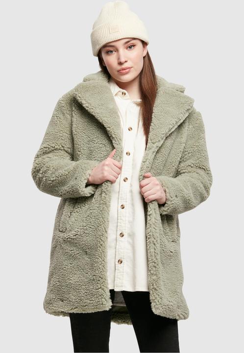 Actual product image Urban Classics Ladies Oversized Sherpa Coat (L)