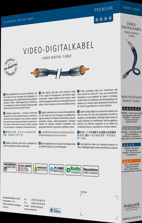 Produktbild Inakustik Cinch — Cinch (1 m, Cinch)