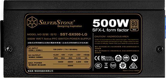 Produktbild Silverstone SST-SX500-LG v2.1 (500 W)