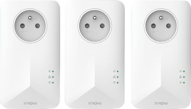 Produktbild Strong POWERL1000TRIFRV2 (1000Mbps) - Pack de 3 (1000 Mbit/s)