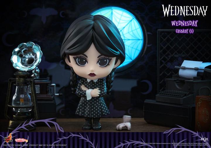Produktbild Hot Toys Wednesday Cosbaby (S) Minifigur Wednesday Addams 11 cm