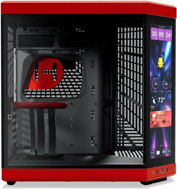 Actual product image Hyte Y70 Touch Infinite (ATX, ITX, mATX, E-ATX)