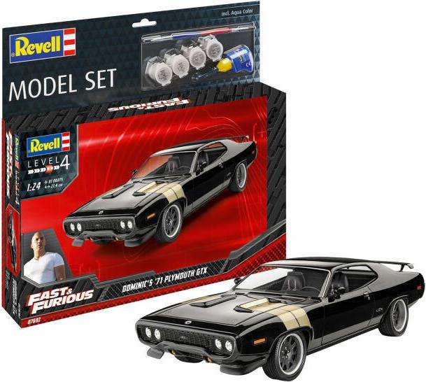 Produktbild Revell Model Set FF Dominics 1971 Plymouth GTX
