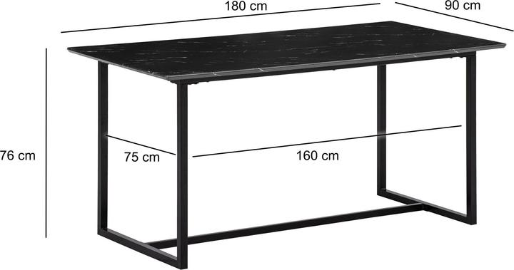 Actual product image Wohnling 180x90x76 (180 x 90 x 76 cm)
