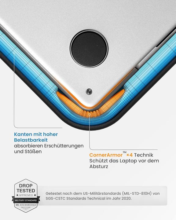 Immagine prodotto tomtoc Tragbare Laptop-Hülle (16", Apple, ASUS, Lenovo, Dell)