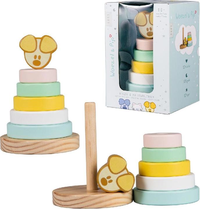 Produktbild Rubo Toys Wusel & Pip Pip-Stapelturm