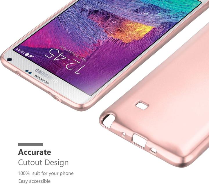 Produktbild Cadorabo Hard Cover Matt Metall Hülle für Samsung Galaxy NOTE 4 (Samsung Galaxy Note 4)