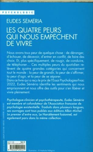 Produktbild Albin Michel Les quatre peurs qui nous empêchent de vivre (Französisch, Séméria Eudes, 2024)