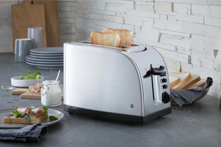 Actual product image WMF Stelio toaster double slot toaster with bun rack
