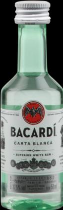 Image du produit Bacardi Rhum blanc supérieur Carta Blanca (1 x 5 cl)
