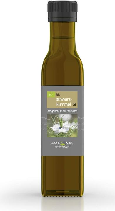 Produktbild Amazonas Schwarzkümmelöl 100% Bio Ägypten (1 Stück, Öl, 483 g)