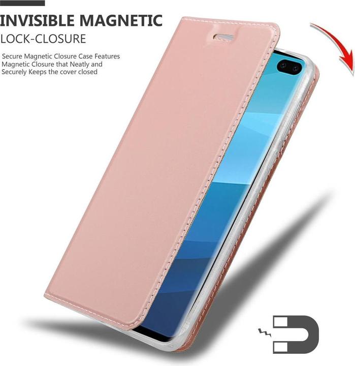 Produktbild Cadorabo Book Classy Style Cover (Samsung Galaxy S10+)