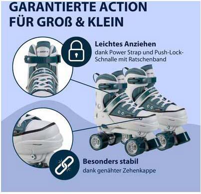 Produktbild Hudora Rollschuhe SNEAKER (36, 37, 38, 39)