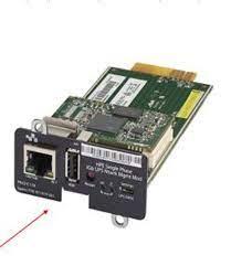 Actual product image HPE Single Phase 1Gb UPS Network Management Module (Line-interactive UPS)