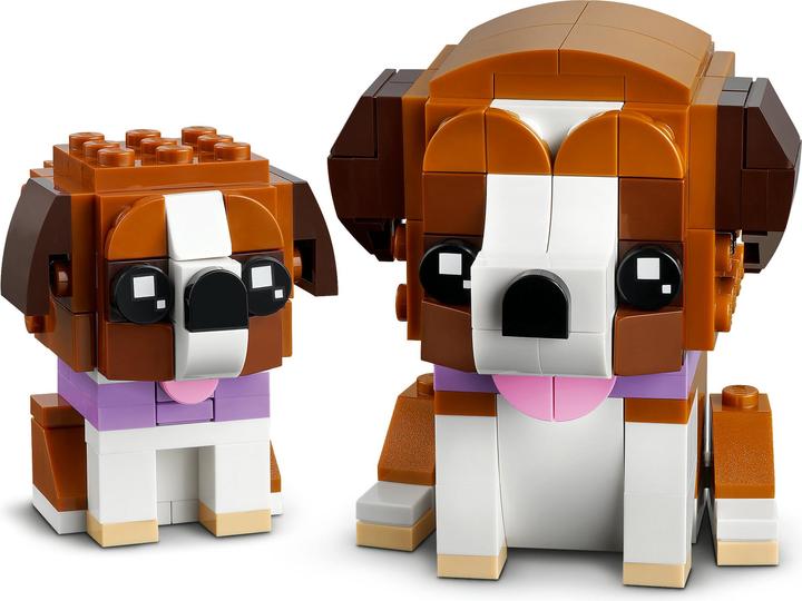 Image du produit LEGO BrickHeadz Bernhardiner 40543 (40543, LEGO Brickheadz, LEGO difficiles à trouver)
