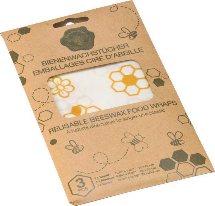 Image du produit Nuts Tissus en cire d'abeille (3 x)