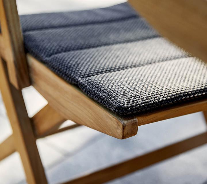 Image du produit Cane-line Flip Coussin assise-dossier pour Chaise de jardin / Fauteuil de jardin pliant (58 x 47 cm)