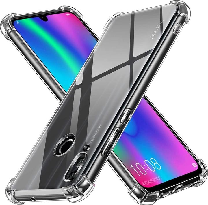 Produktbild Screenguard Huawei P Smart 2019 Hülle Crystal Soft Airbag Bumper (Huawei P Smart (2019))