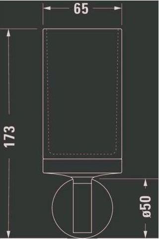 Productafbeelding Duravit Glashouder STARCK T incl. glas wit mat chroom