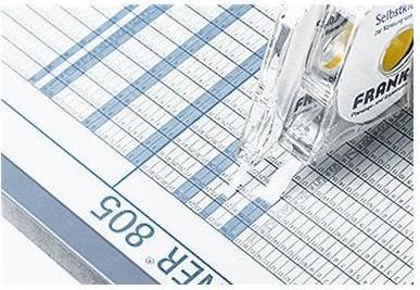 Actual product image Franken Organisation Tape self adhesive
