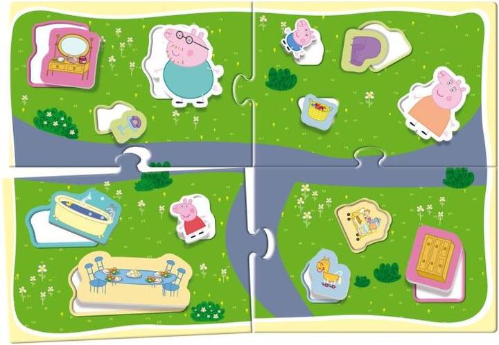 Actual product image Lisciani Peppa Pig Learning House 3D